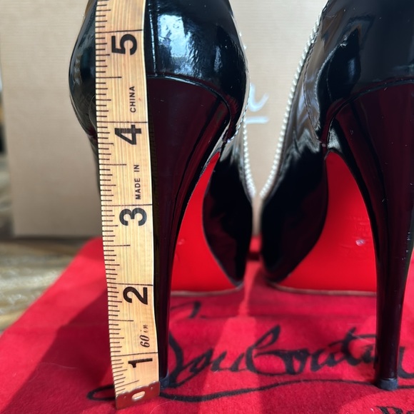 Christian Louboutin Caracolo/Plateau, black, US 7 - Picture 10 of 10
